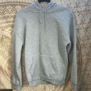 SHEIN Grey Men’s Hoodie (Fits Like Medium)